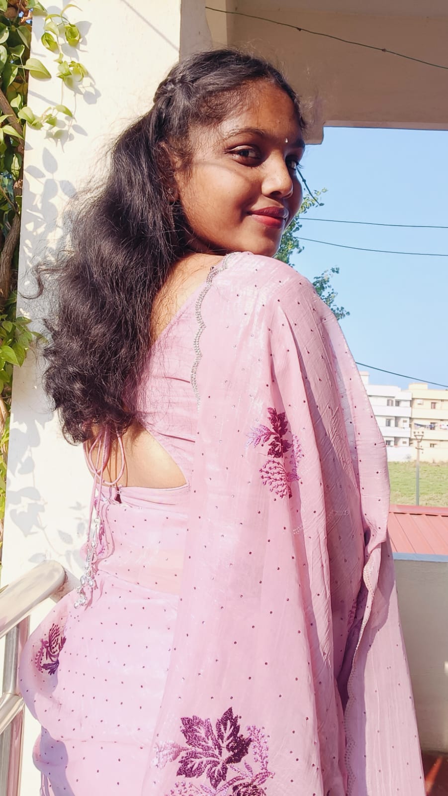 Pink Saree Personal Favourite